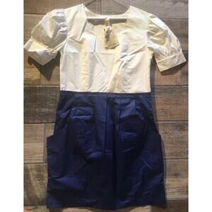 PRIORITIES Size XS Color Block Short Sleeve Retro NWT